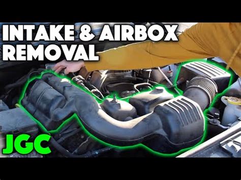 Jeep stock air box removal